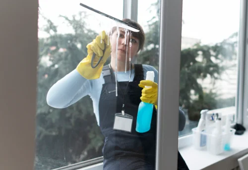 Nettoyage de vitres intérieures et extérieures à Graignes-Mesnil-Angot